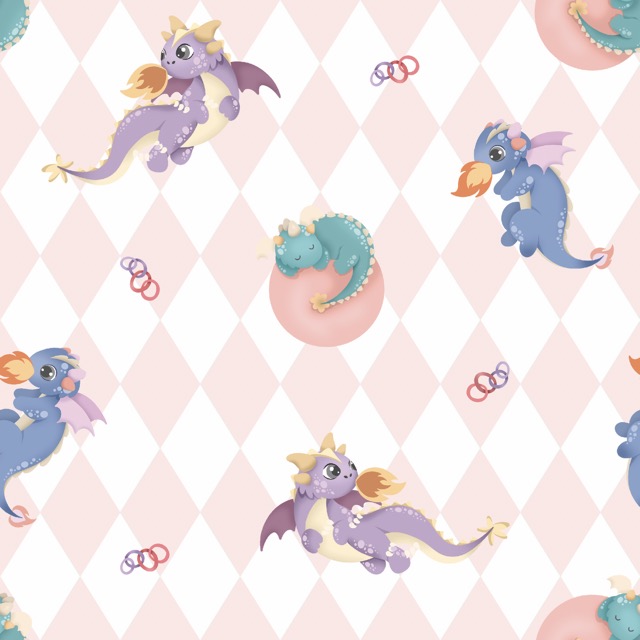 Dragon Kingdom pattern